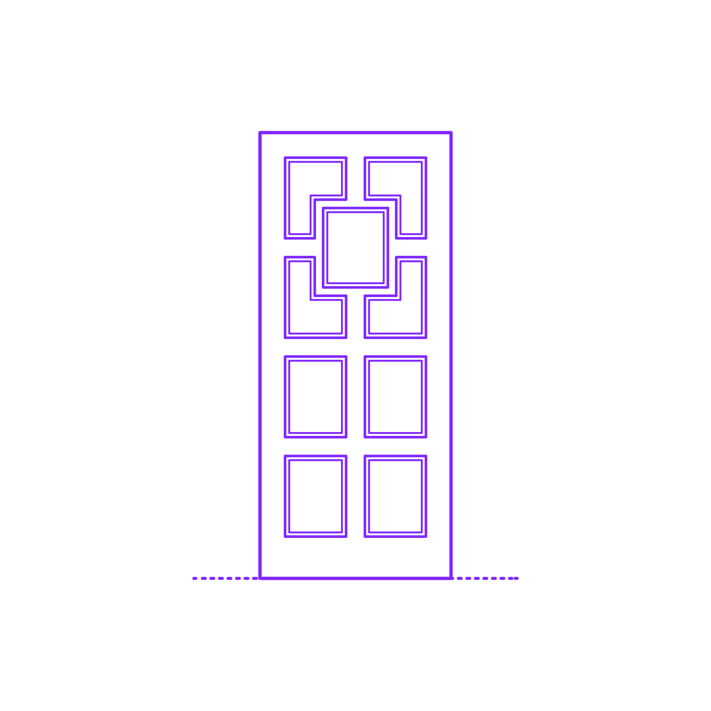 Buildings Exterior Doors Solid Entry Door Ornate 8 Panels Frame Silhouette Cutting Svg Files Free Vectors